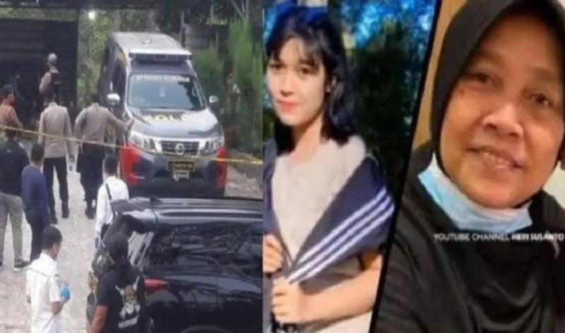 Kasus pembunuhan ibu dan anak di Subang (Tribun)