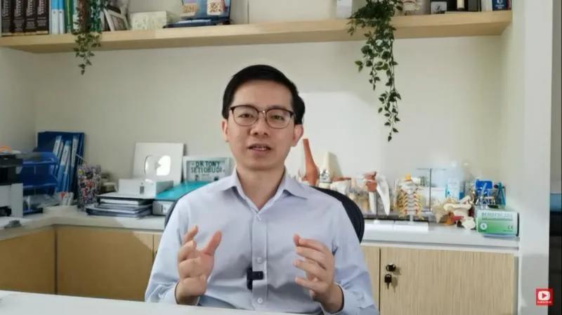 Dokter Tony Setiobudi yang bekerja di Singapura (pikiran rakyat)