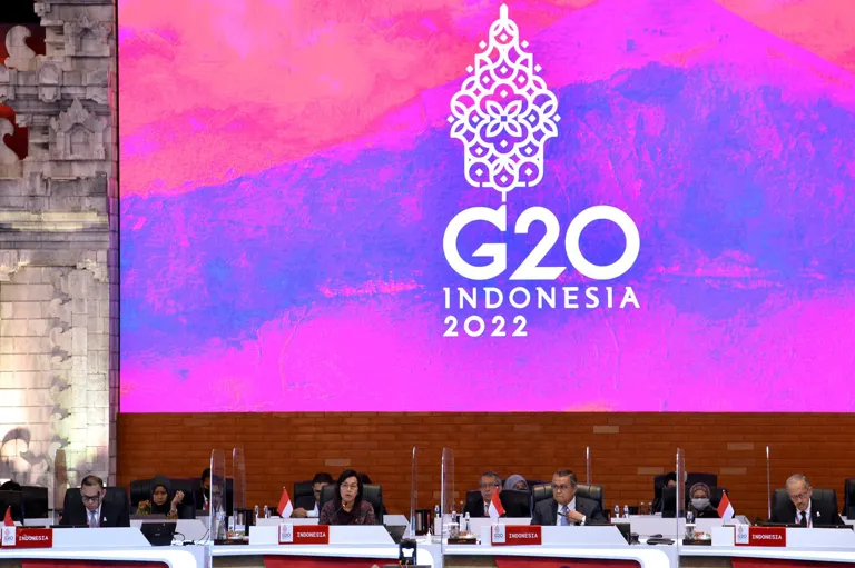 Ilustrasi pertemuan G20 di Bali (Foto: Net)