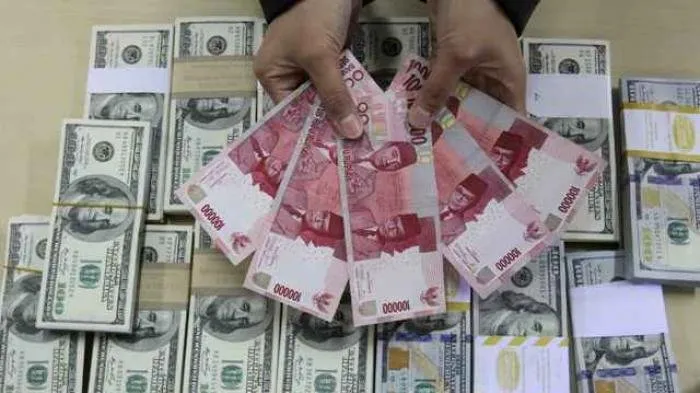 Ilustrasi nilai tukar rupiah terhadap dolar AS (Tribun)