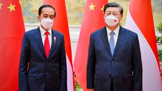 Kata Jokowi ke Xi Jinping: China-RI Saudara Senasib Sepenanggungan. (Biro Pers Sekretariat Presiden)