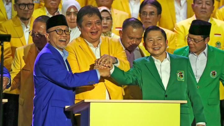 Koalisi Indonesia Bersatu yang dibentuk Golkar, PAN, dan PPP (tempo)