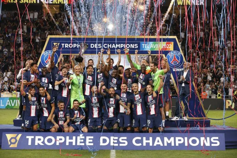 PSG Juara Piala Super Prancis 2022, Munchen Juara Piala Super Jerman. (@PSG_English)