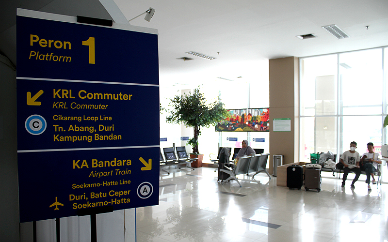 Stasiun BNI City Uji Coba Layani KRL Commuter