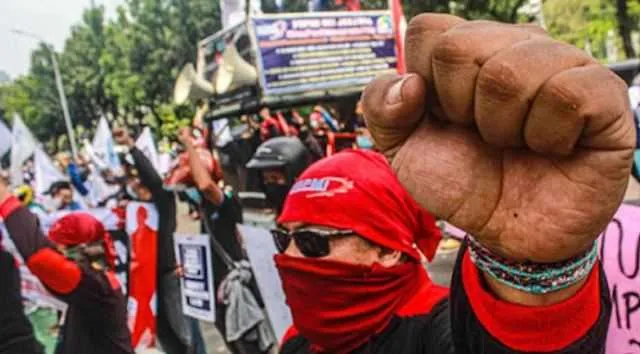 Aksi sejuta buruh (Dok.Ist)