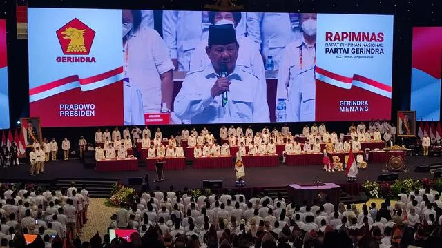 Rapimnas Partai Gerindra di Sentul, Bogor (Liputan6)