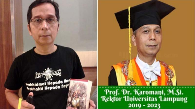 Rektor Universitas Lampung, Professor Karomani (Net)