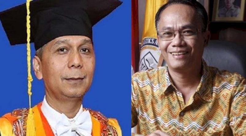 Ketua Timses Jokowi di Lampung Jadi Tersangka Penyuap Rektor Unila. (Kolase dari berbagai sumber).