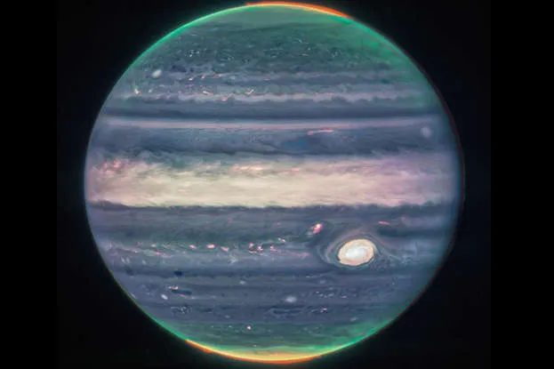 Jupiter terlihat dari Teleskop James Webb (Net)