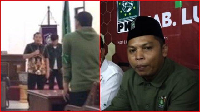 Videonya Tak Hafal Pancasila Viral, Ketua DPRD Lumajang Pilih Mundur. (Kolase dari berbagai sumber).
