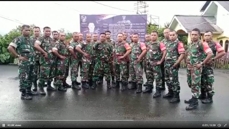 Video Prajurit TNI yang Beredar di Media Sosial (Twitter @kr1t1kp3d45_pro)