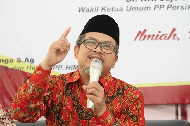 Potret Ketua Umum Persis 2022-2027 Jeje Zainudin (Foto: suaraislam.id)