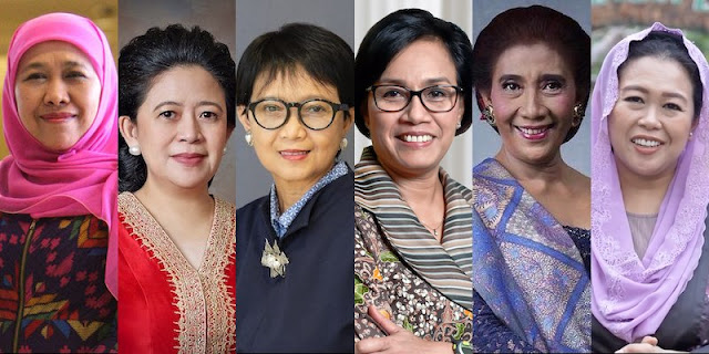Inilah Enam Perempuan yang Layak Capres 2024. (Kolase dari berbagai sumber).