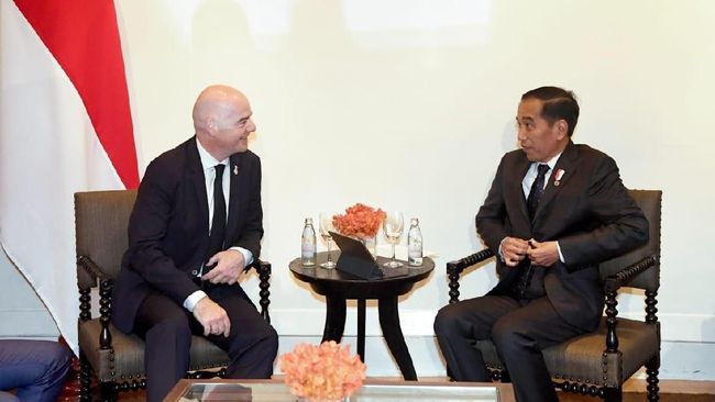 Jokowi sudah menghubungi Presiden FIFA Gianni Infantino membahas tragedi Kanjuruhan. (Dok. Biro Pers Istana)