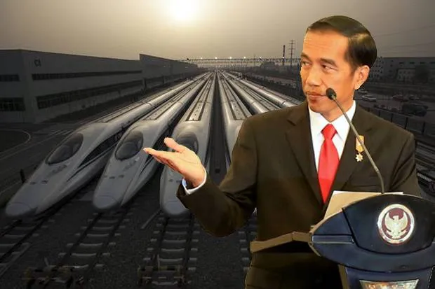 jokowi, joko widodo, kereta cepat, kereta jakarta bandung