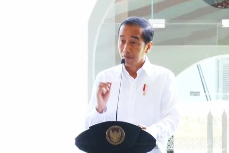 Presiden Joko Widodo (Jokowi) saat meluncurkan vaksin Covid-19 buatan dalam negeri Indovac pada Kamis, 13 Oktober 2022 (Foto: Sekretariat Presiden)