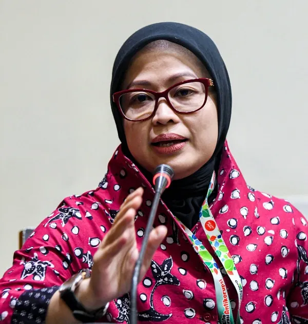 Potret Plt Juru Bicara KPK Ipi Maryati Kuding. (Foto: Sudutpandang.id)