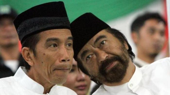 Presiden Jokowi dan Ketum Nasdem Surya paloh (Net)