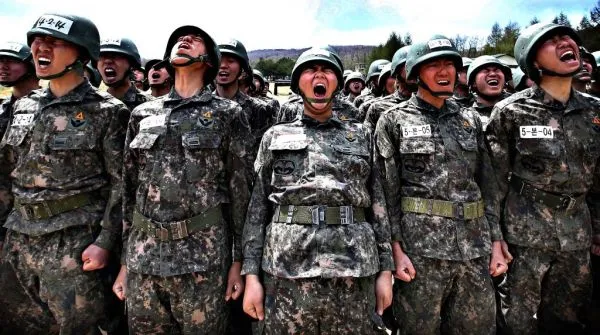 Warga wajib militer di Korea Selatan (Net)