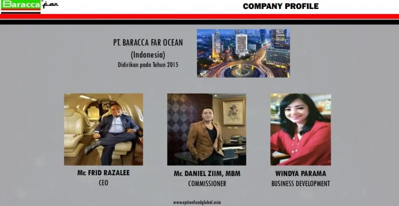 Direksi Baracca Far Ocean