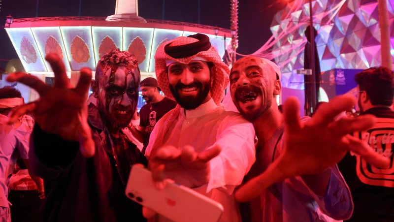 Halloween di Arab Saudi (AP)