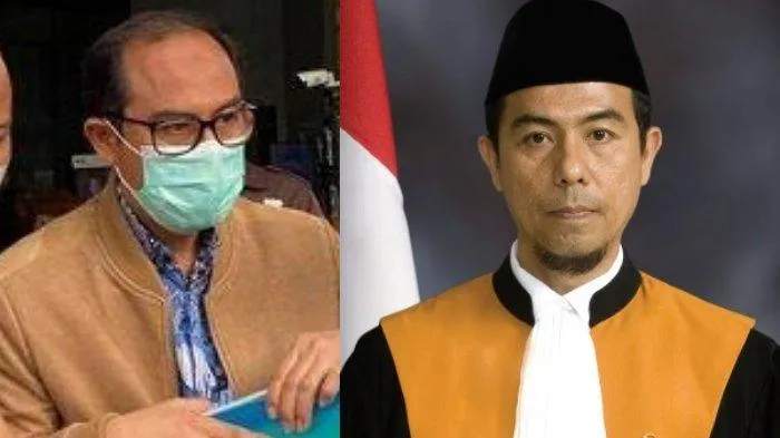 Tersangka Baru Suap Pengurusan Perkara Mahkamah Agung, Ternyata Hakim Agung Gazalba Saleh Pernah Potong Hukuman Edhy Prabowo (Kolase dari berbagai sumber).