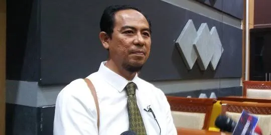 Potret Hakim Agung Gazalba Saleh yang diduga menjadi tersangka suap pengurusan perkara di Mahkamah Agung. (Foto: Merdeka)