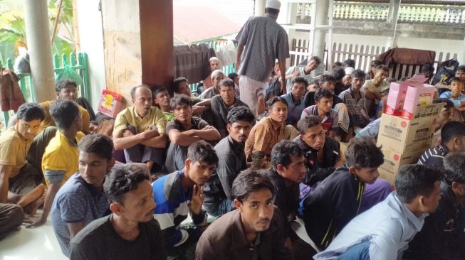 Pengungsi Rohingnya mendarat di pantai Aceh (Net)