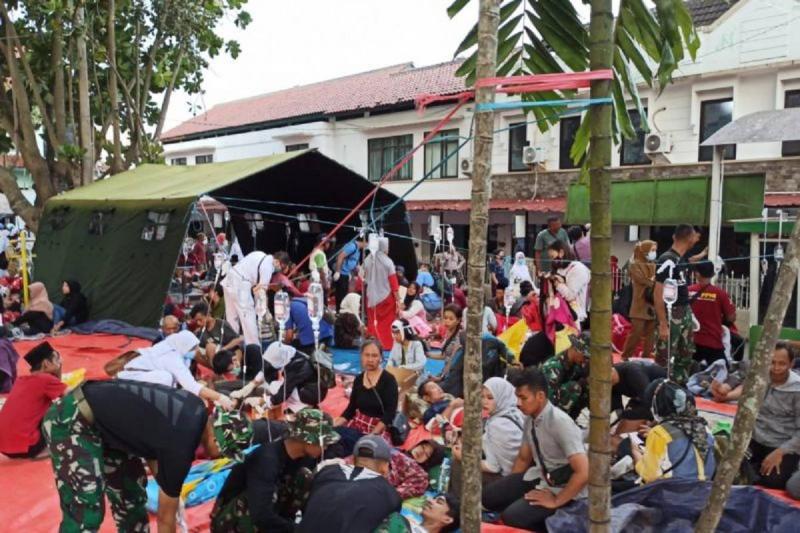 Pengungsi Gempa Cianjur (Net)