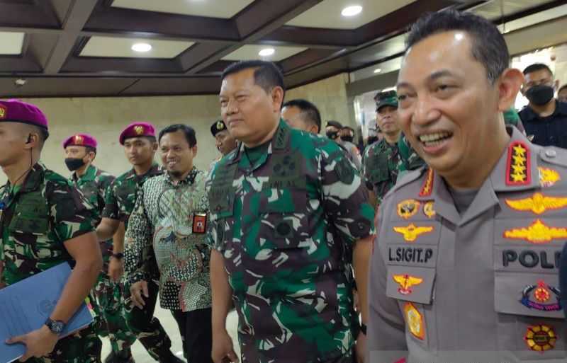 Panglima TNI Yudo Margono dan Kapolti Listyo Sigit Prabowo (Koran Jakarta)