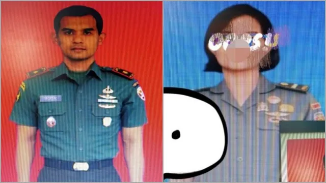 Diduga Perkosa Kowad di Bali, Ini Tampang Mayor Inf Bagas Firmasiaga. (Kolase dari Berbagai Sumber).