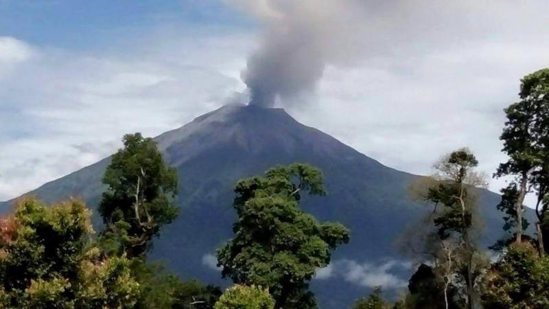 Gunung Kerinci erupsi (Net)