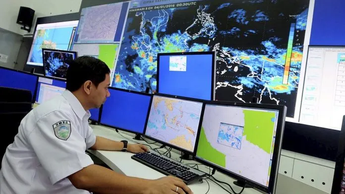 Ruang analisa cuaca BMKG (Net)