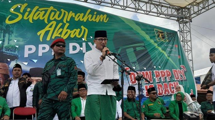 Sebelum Putuskan Maju Capres lewat PPP, Sandi Bakal Tabayun ke Prabowo. (Tribun).