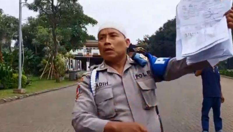 Pernyataan Bripka Madih soal Pemerasan Sesama Polisi Urus Surat Tanah. (Okezone).