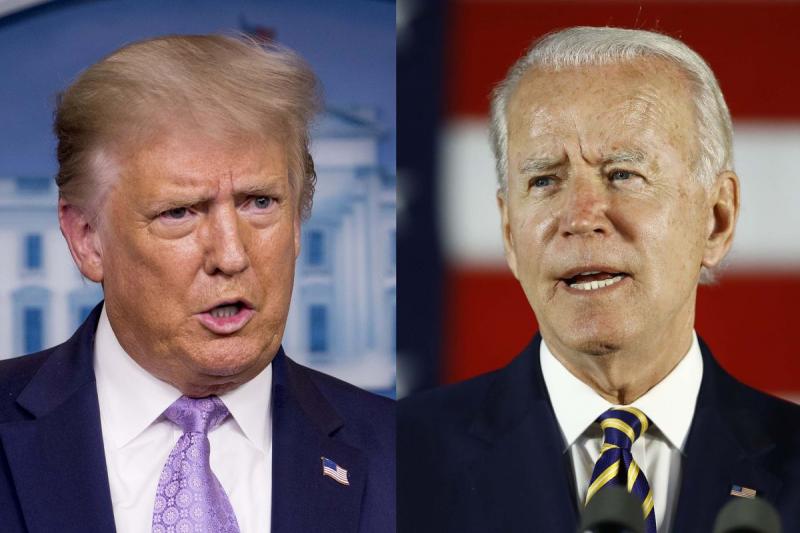 Donald Trump dan Joe Biden diprediksi bakal bertarung lagi di pilpres AS 2024 (AFP)