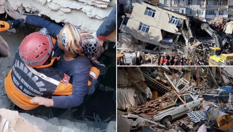 Prediksi WHO: Jumlah Korban Tewas Gempa Turki Bisa Capai 20 Ribu Jiwa. (Kolase dari berbagai sumber).