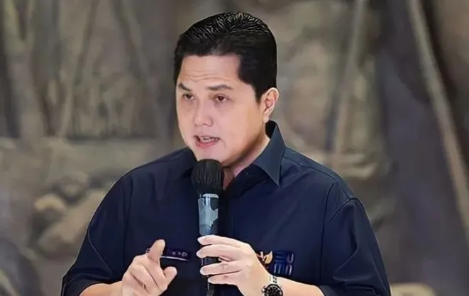 Menpora dan Ketua Umum PSSI  Erick Thohir. (Antara)