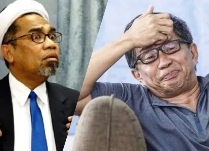 Ali Ngabalin dan Rocky Gerung (Net)