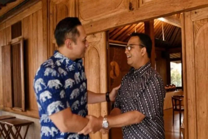 Anies dan AHY ketika bertemu beberapa waktu lalu (Istimewa)
