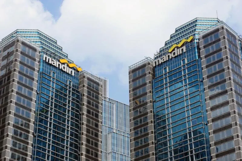 Ilustrasi: Gedung Kantor Pusat Bank Mandiri. (Jakartapost)