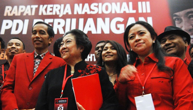 Jokowi, Megawati Soekarno Putri, Puan Maharani (Tempo)