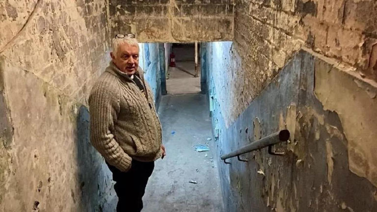 Bunker peninggalan perang dingin di Skotlandia (BBC)
