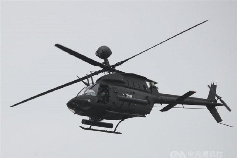 Helikopter AS jatuh saat latihan militer tewaskan 9 orang (Antara/HO CNA)
