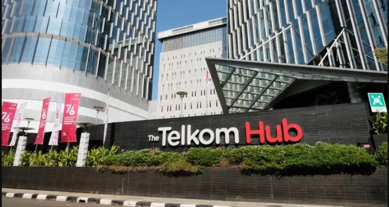 Ilustrasi: Gedung Telkom di Jakarta. (TrenAsia)