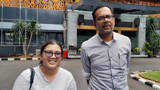 Haris Azhar dan Fatiah Maulidiyanti akan diadili atas kasus dugaan pencemaran nama baik terhadap Menko Marves Luhut Binsar Pandjaitan di Pengadilan Negeri (PN) Jakarta Timur, pada Senin (3/4/2023). (Liputan6)