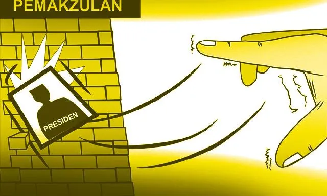 Ilustrasi Pemakzulan Presiden (Riau Mandiri)