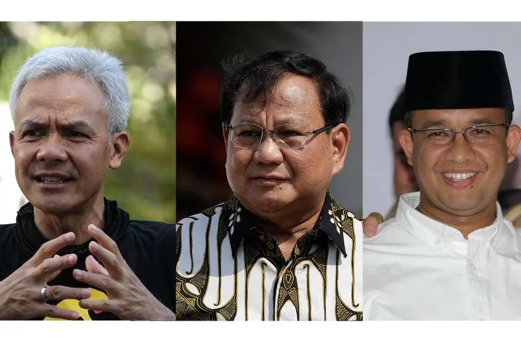 Litbang Kompas: Pemilih Ganjar Berpotensi Pindah ke Prabowo dan Anies. (Kompas).