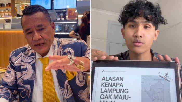 Ketika Hotman Beri Pesan Siap Bantu TikToker Bima Pengkritik Lampung. (tribun).