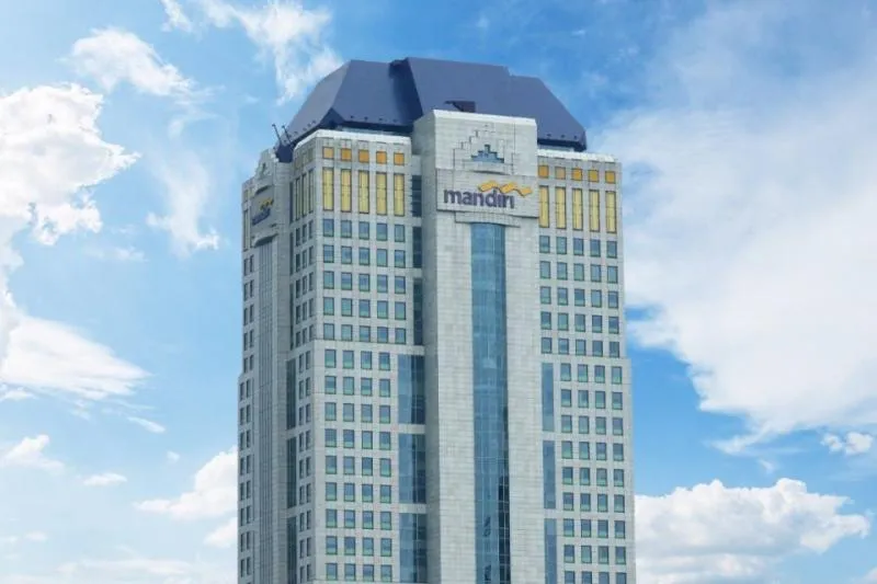 Gedung Kantor Pusat Bank Mandiri, Jakarta. (Katadata)